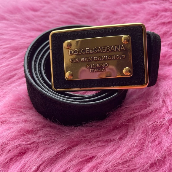 Dolce & Gabbana Other - Dolce & Gabbana Suede belt